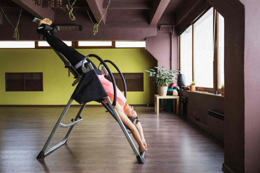 Proper inversion table use